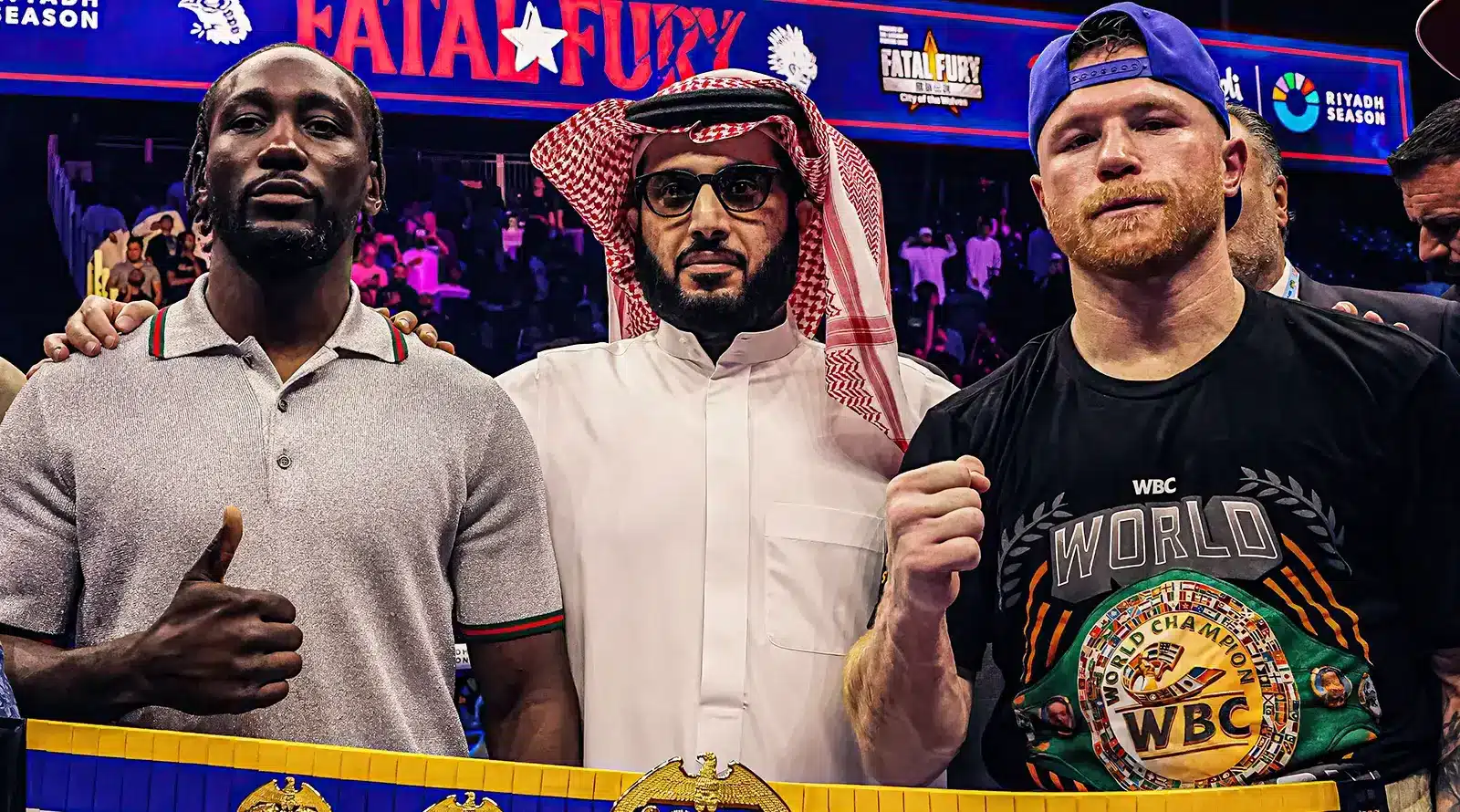 Canelo Alvarez Terence Crawford Turki Alalshikh