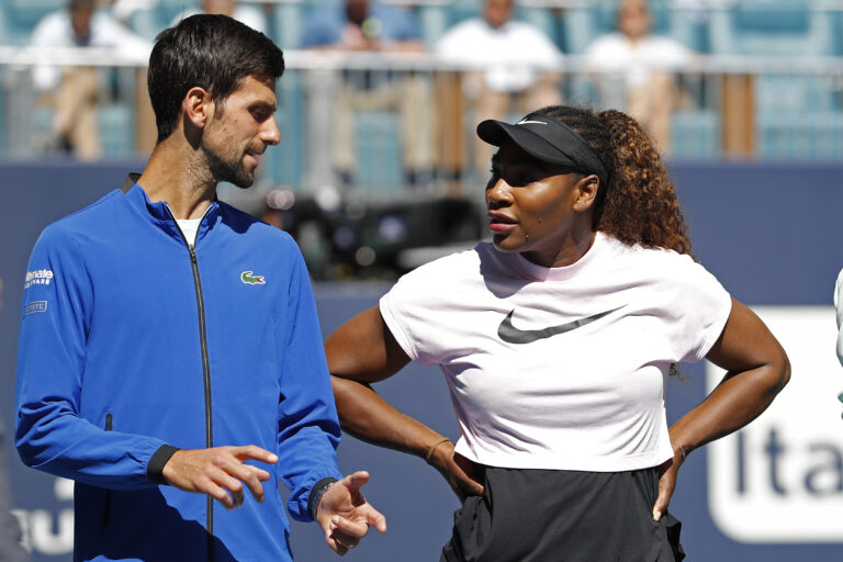 Novak Djokovic Serena Williams