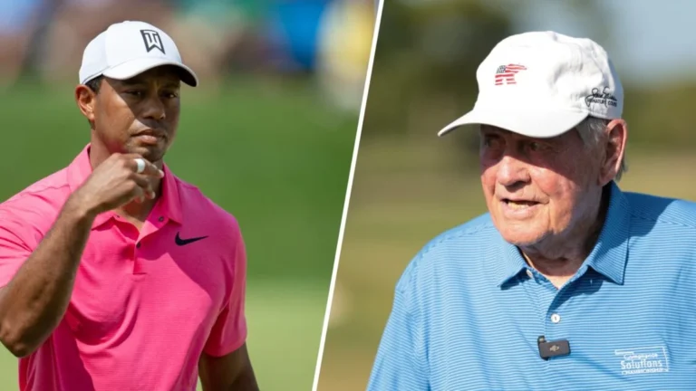 New Twist in Tiger Woods vs Jack Nicklaus Debate as Tiger Woods Jack Nicklaus