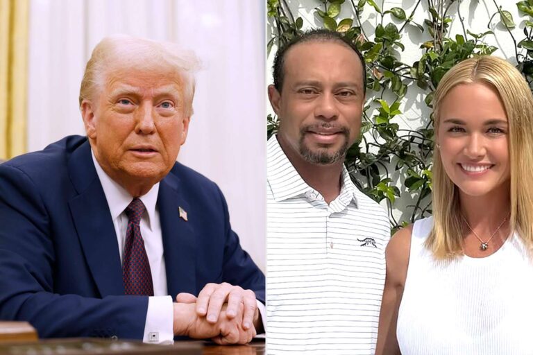 Tiger Woods Vanessa Trump Donald Trump