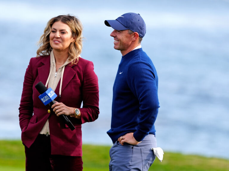 Amanda Balionis asks Rory McIlroy about happiness and his respo Amanda Balionis Rory McIlroy