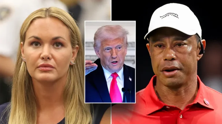 Tiger Woods Donald Trump Vanessa Trump