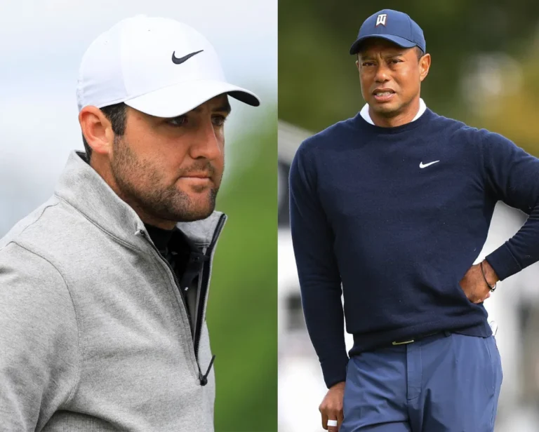 Tiger Woods Scottie Scheffler