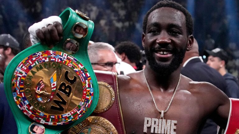 Why Terence Crawford asked if Canelo will beat Mbilli to win back world title Terence Crawford